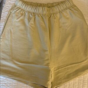 Daily Drills Cream Sweat Shorts